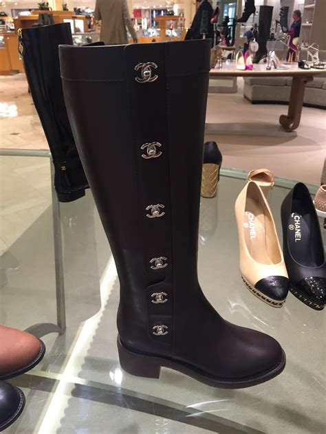 saks fifth chanel - saks chanel boots.